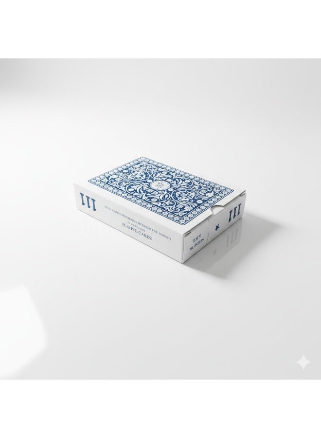 Not just ordinary playing cards – but a luxurious experience made from enchanting blue plastic, offering unbeatable durability and endless fun, making every game moment unforgettable. Playing Cards – Card Games – Poker Cards – Family Games – Party Games - Image 1