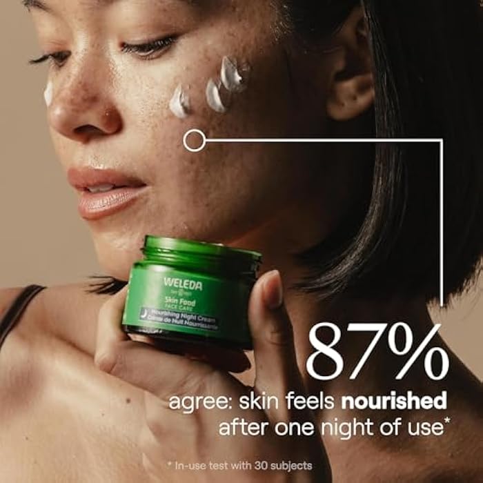 Weleda Skin Food Face Care Nourishing Night Cream, 1.3 Fluid Ounce, Plant Rich Moisturizer with Sacha Inchi Oil, Cica and Squalane - Image 4