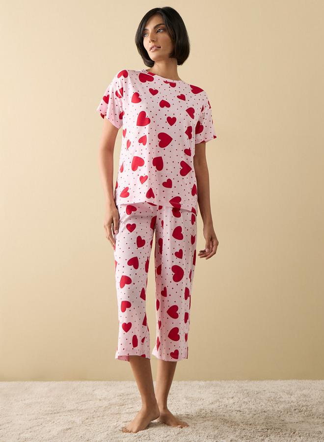 سبلاش فيڤ طقم بيجامات متنوعة بخصر مطاطي من قطعتين - Image 3