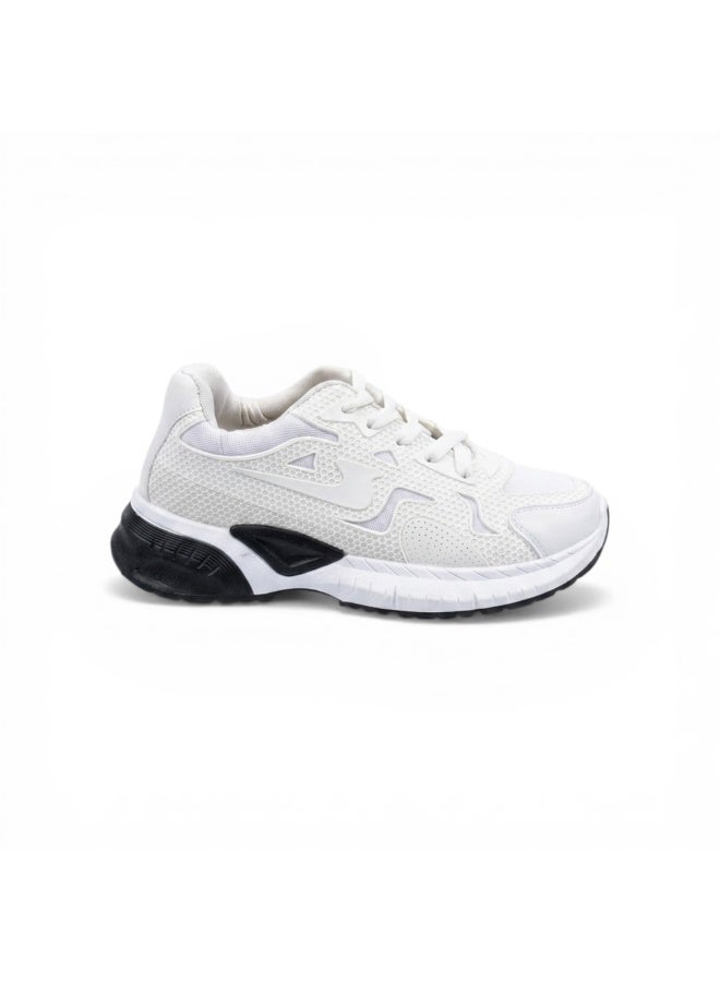 فيبراندا كوتشي نسائي أنيق بتصميم عصري يمنحك مظهرًا شبابيًا L-15-ابيض - Image 2