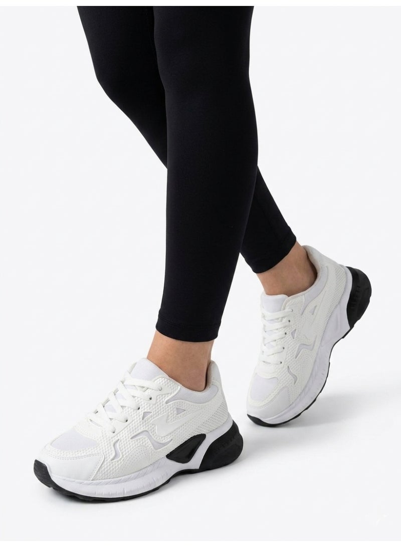 فيبراندا كوتشي نسائي أنيق بتصميم عصري يمنحك مظهرًا شبابيًا L-15-ابيض - Image 1