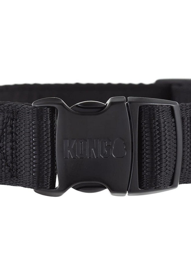 كونج طوق الكلاب KONG Max HD فائق المتانة والمبطن من مادة النيوبرين (متوسط، أسود) - Image 3