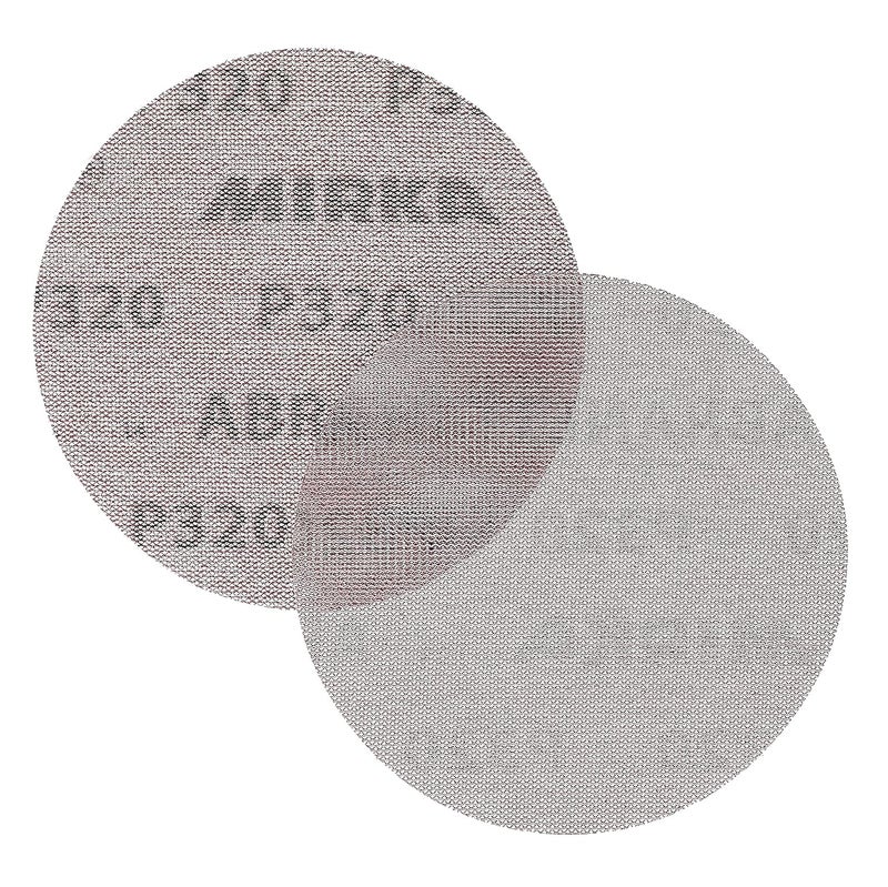Mirka Abranet 5 Inch 320 Grit Mesh Abrasive Sanding Discs - Box of 50 - Image 3