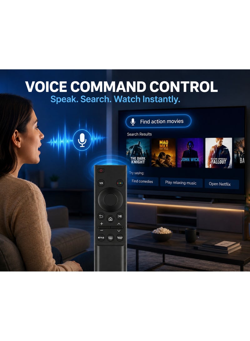 CHEEMAISTIC Replacement Samsung Smart TV Remote Control Compatible with Samsung BN59-01358A BN59-01358B BN59-01358C BN59-01388B BN59-01388C, Universal Remote for Samsung Smart NEO QLED OLED LED TVs with Netflix Prime Video Samsung TV Plus Buttons - Image 2