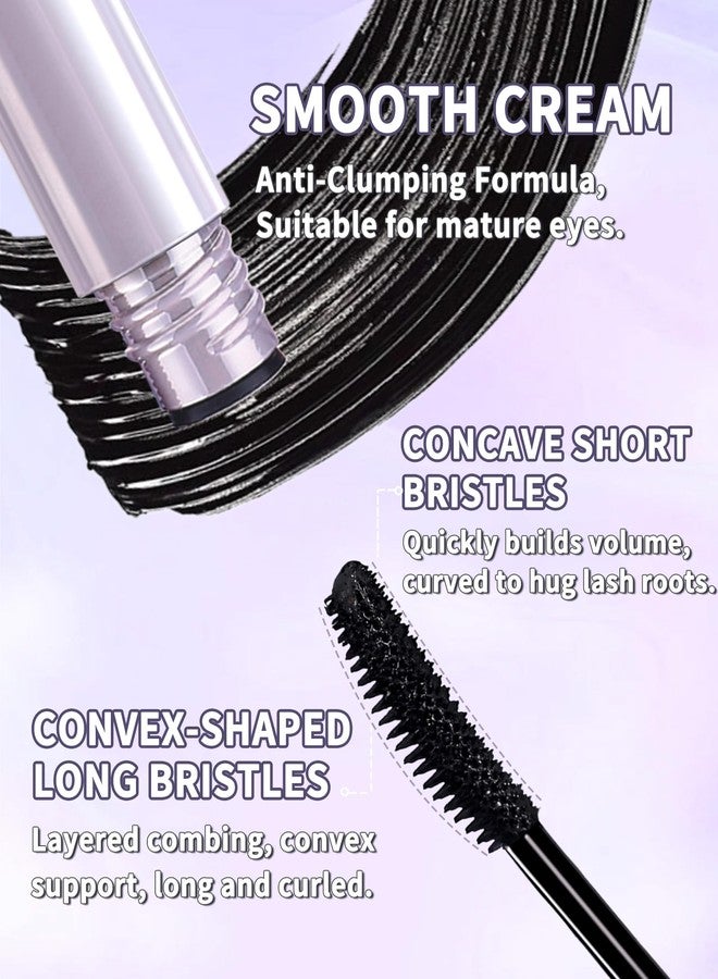 Lestpola Mascara for Older Women 60 Plus, Brown Waterproof Mascara Volume and Length, Curling Lengthening, Long Lasting Smudge-proof, Hypoallergenic, Máscara for Seniors Thinning Lashes & Sensitive Eyes-02 - Image 3