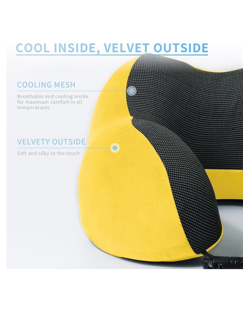 مخده للرقبه على حرف U بجراب تصلح للسفر والمنزل والمكتب - Image 2