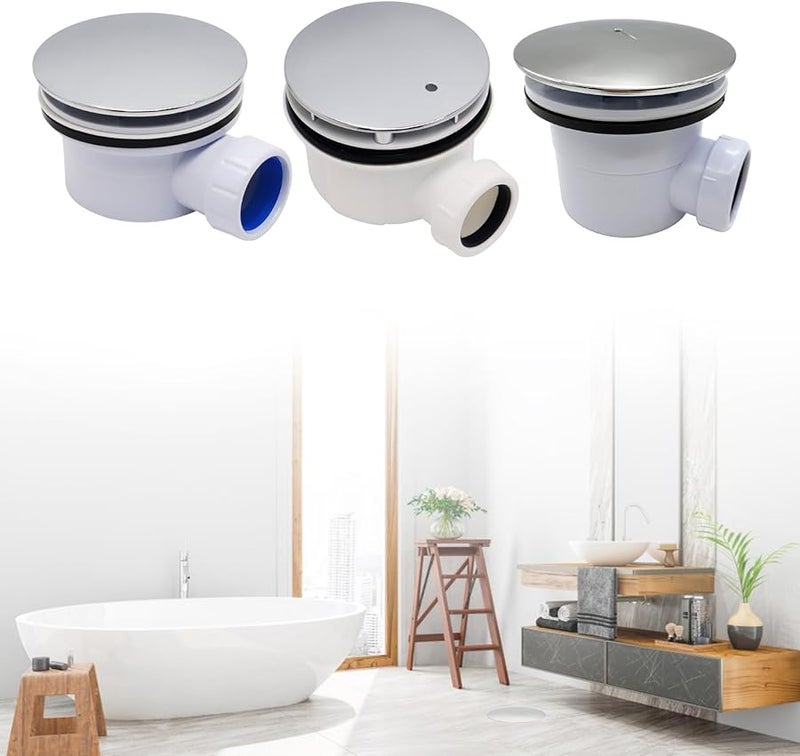 90mm Shower Tray Waste High Flow Floor Drain Color B Enhances Your Shower - Image 3