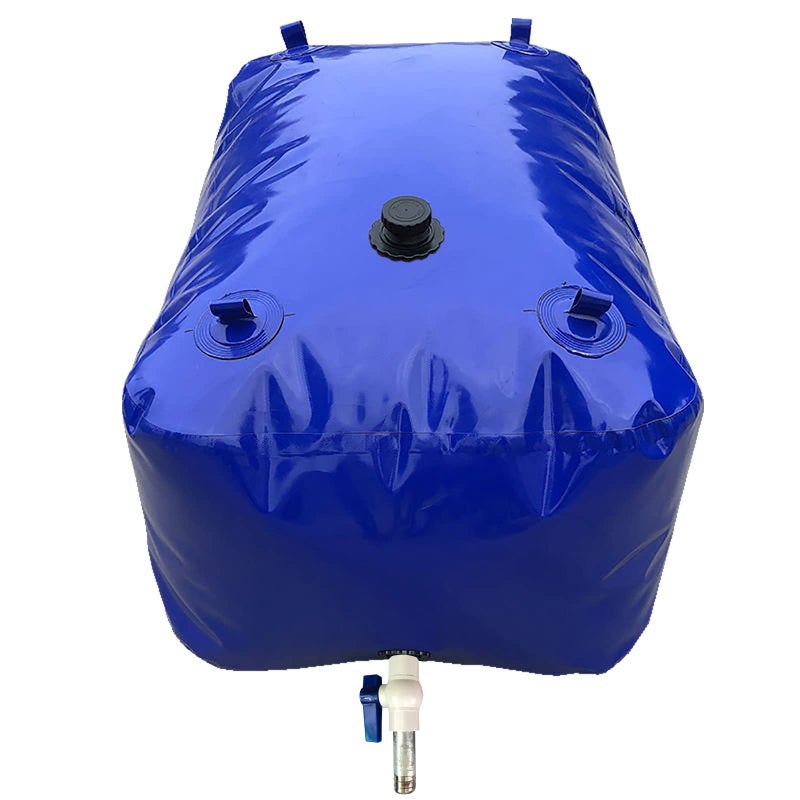 GaeaAuto Portable 100 Gallon Water Tank Collapsible Storage Container Bag Bladder Bob 400L with Valve for Camping RV DroughtResistant FireFighting Agricultural Outdoor Construction Watering
