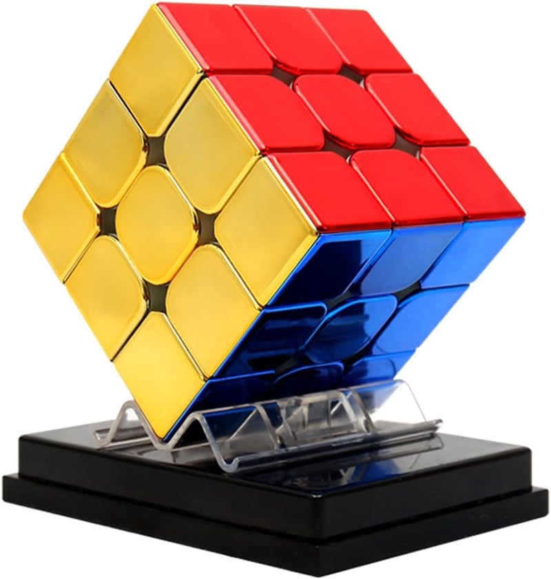 HELLOCUBE Cyclone Boys 3x3 Speed Cube Magnetic Reflective Mirror Stickerless Magic Cube - Image 1