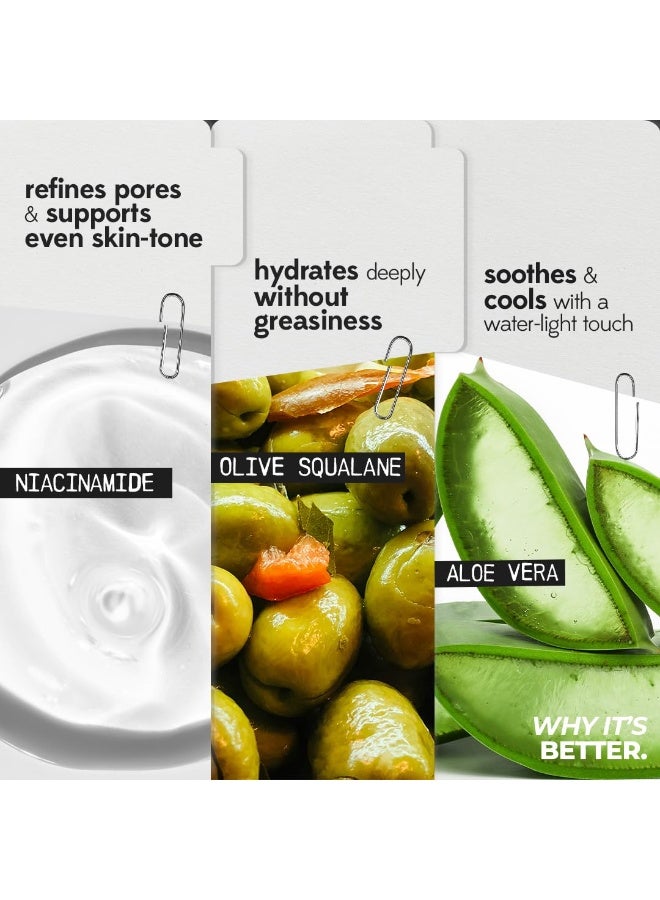 Ruby's Organics Hydra-Blur Primer for Face Makeup- 40 ml, Infused with Aloe vera, Olive squalane, Niacinamide- Vegan, Instant Hydrating, Moisturizing, Blurred Pores - Image 3