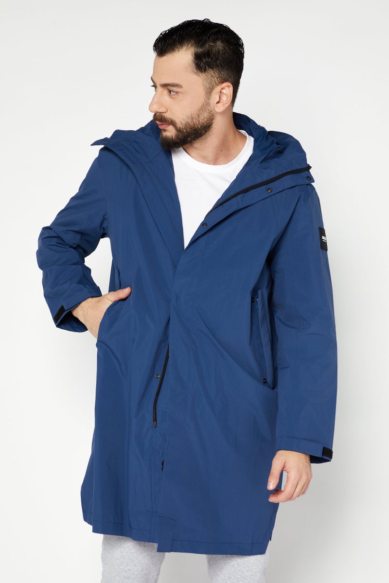 Aigle جاكيتات واقية من الرياح للرجال، زرقاء - Image 1