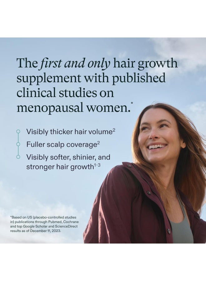 Nutrafol Women’s Balance Hair Growth Supplement, 45+ — Clinically Studied Formula for Fuller, Sronger Hair & Scalp Support — Dertmatologist Recommended - Image 4