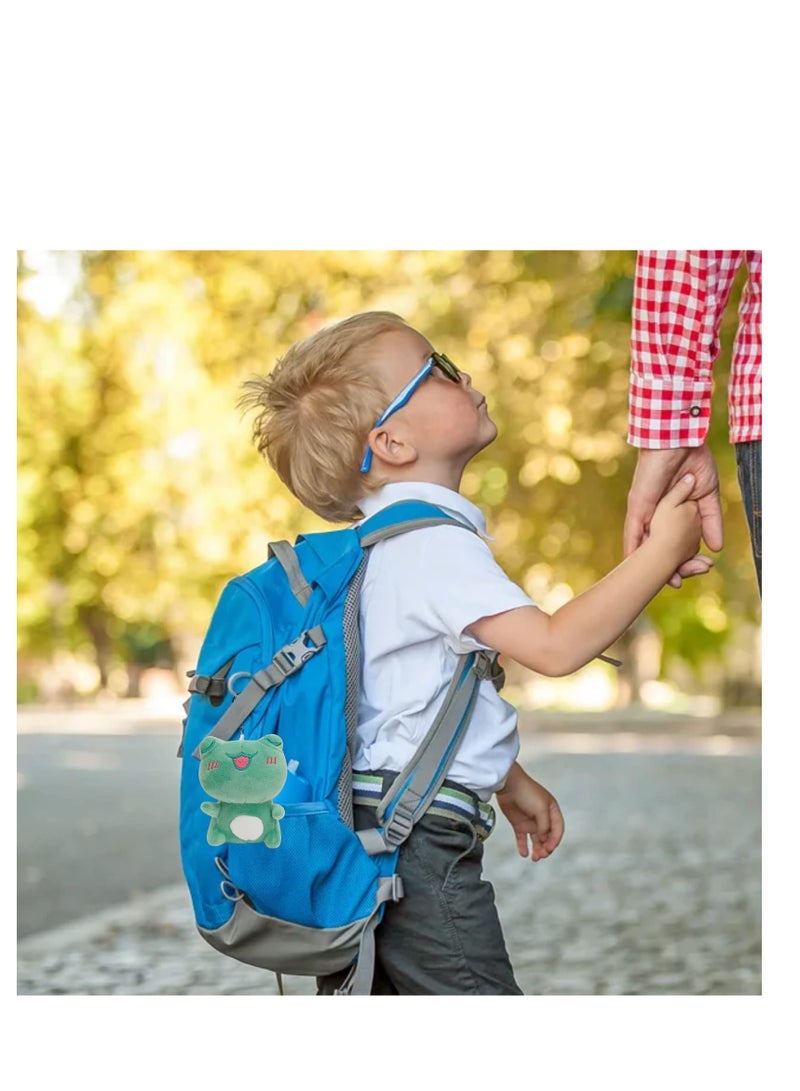 SYOSI عبوة 2 من حيوانات محشوة صغيرة حجم 4.3 بوصة ضفدع لعبة محشوة مع سلسلة مفاتيح جوائز حقائب هدايا ملأ حيوانات موضوع الحفلات هدايا لطلبة رياض الأطفال - Image 4