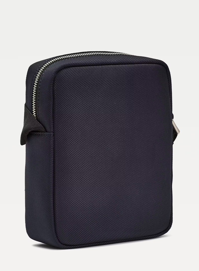 Tommy Hilfiger Denim Tommy Hilfiger Nylon Mini Reporter Bag - Navy - Image 2