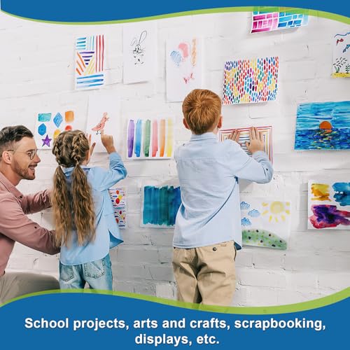 rookea 36 Pcs White Poster Board Paper 11x 14 Bulk, ROOKEA Vision Boards Blank Poster Paper for School Arts and Crafts, Classroom Projects, Presentations, Drawing, Scrapbooking, Graphic Displays - Image 5