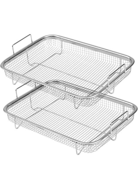 High-quality rectangular roasting griddle - for perfect roasting and healthy grilling in your kitchen with ease J