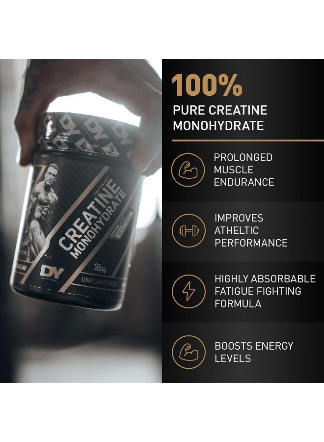 dy nutrtion DY Nutrition Unflavoured Creatine Monohydrate Powder 300 g - Image 5