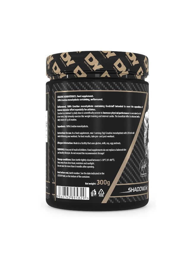 dy nutrtion DY Nutrition Unflavoured Creatine Monohydrate Powder 300 g - Image 2