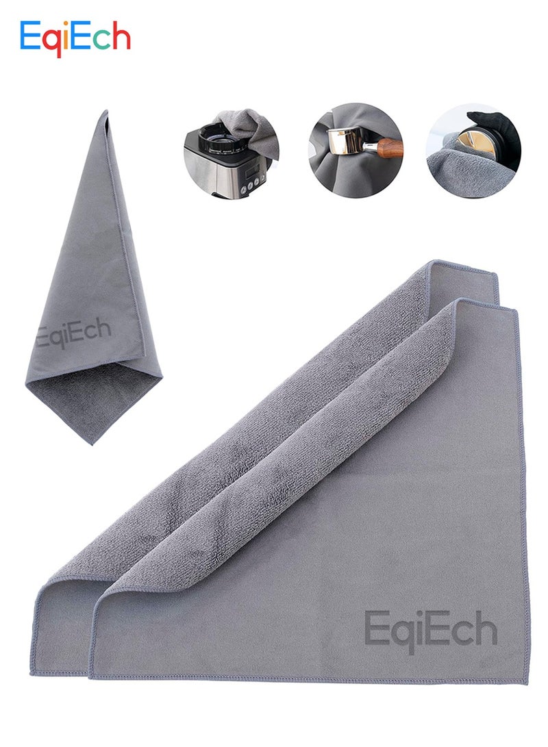 EqiEch 2PCS Microfiber Coffee Towel 30*30cm Cleaning Cloth For Coffee Tools Coffee Makers Coffee Tables - Image 1