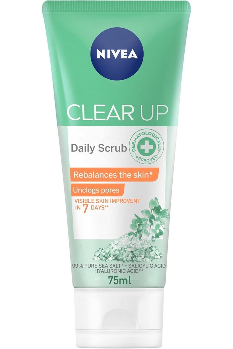 NIVEA CLEAR UP DAILY SCRUB 75ML