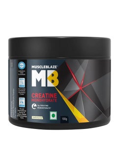 Creatine Monohydrate 100Gm Labdoor Usa Certified - Unflavoured 33 Servings