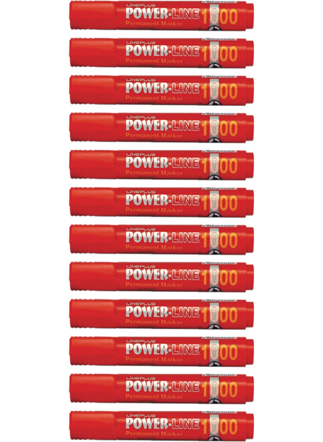 lineplus - Permanent Pen 3mm Round Tip Box of 12 - Image 1