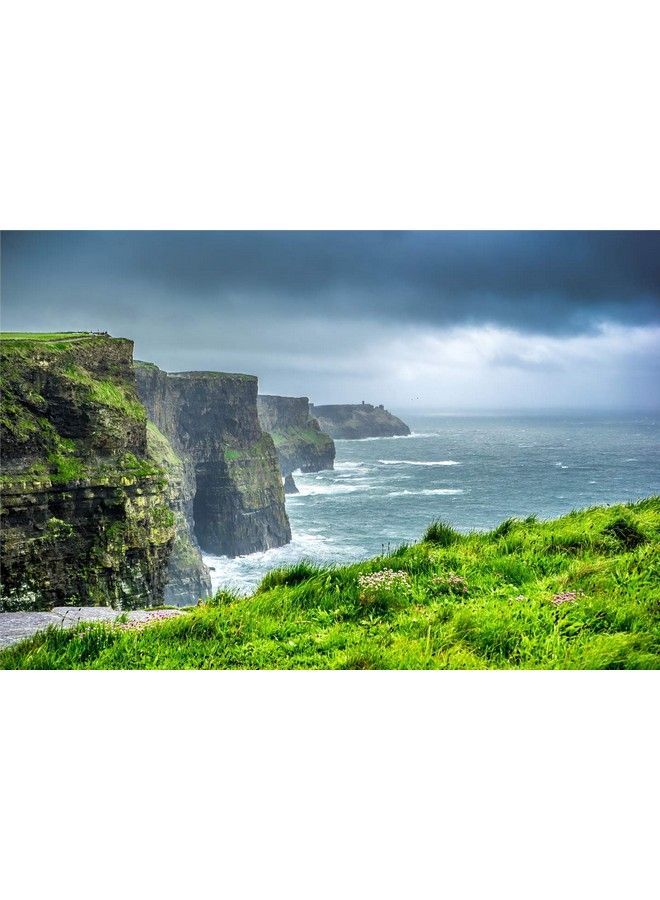 1000 Piece Large Jigsaw Puzzle Cliffs Of Moher, Ireland 1000 Piece Puzzles For Adults And Teens Landscape Series 19.69 * 27.55 Inches - Image 2