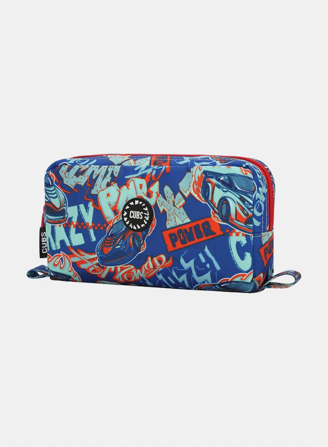 CUBS Junior Car Flames Pencil case - Image 4