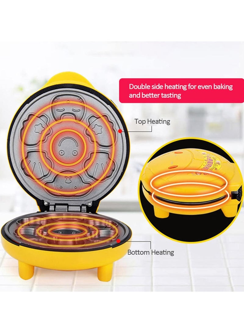 general Multi-functional waffle maker, simple pancake cooking machine, double-sided heating mini cartoon-style kitchen breakfastMulti-functional waffle maker, simple pancake cooking machine, double-sided heating mini cartoon-style kitchen breakfast - Image 3