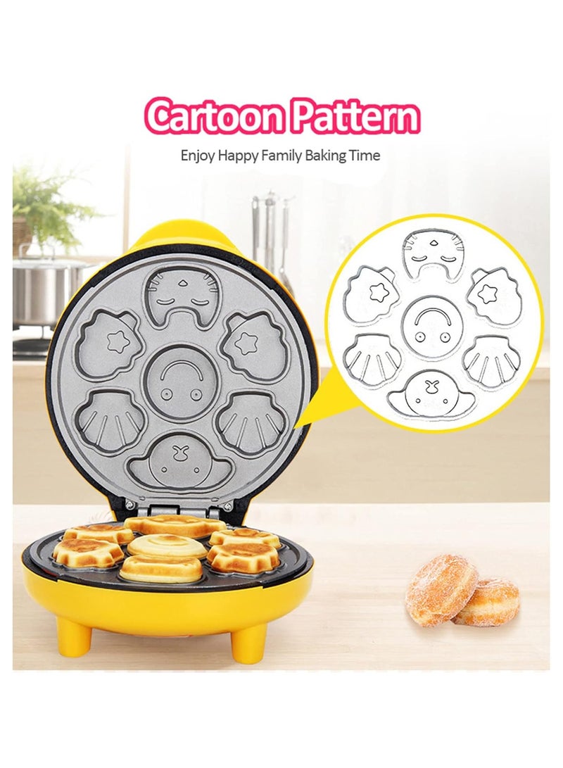general Multi-functional waffle maker, simple pancake cooking machine, double-sided heating mini cartoon-style kitchen breakfastMulti-functional waffle maker, simple pancake cooking machine, double-sided heating mini cartoon-style kitchen breakfast - Image 4