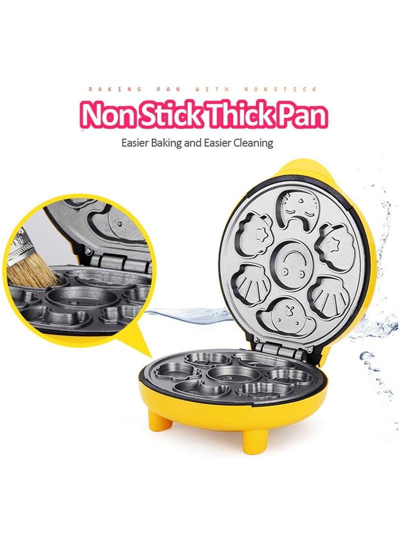 general Multi-functional waffle maker, simple pancake cooking machine, double-sided heating mini cartoon-style kitchen breakfastMulti-functional waffle maker, simple pancake cooking machine, double-sided heating mini cartoon-style kitchen breakfast - Image 5