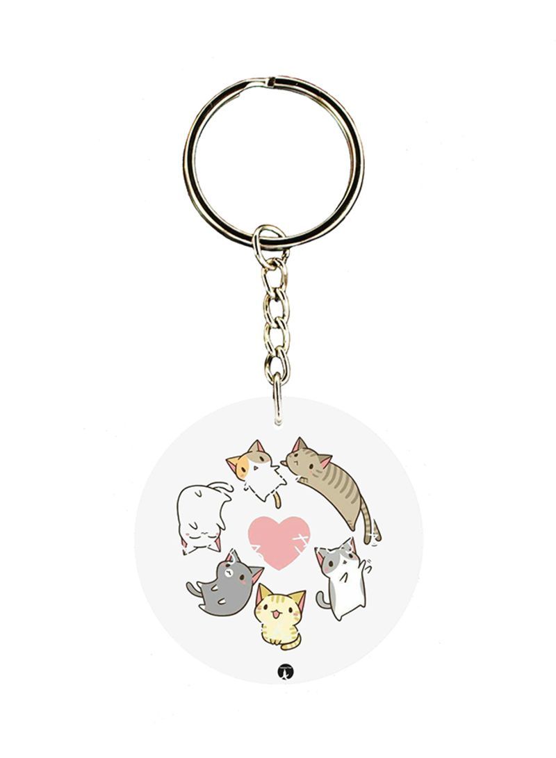 RKN Cats Key Chain