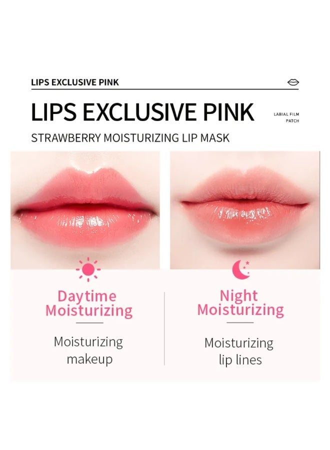 SADOER 10Pcs Moisturizing Aloe Vera Hydrate Lip Mask Nourishing Hydrating Brightening Aloe Vera Lip Mask Fade Lip Lines Lip Wrinkles Lip Masks Delicate Charming Lips Mask 10x8G - Image 5