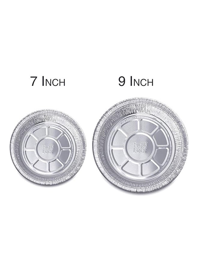 Generic 45 Pcs Premium 9 Inch Round Foil Pans With Board Lids  - Image 5