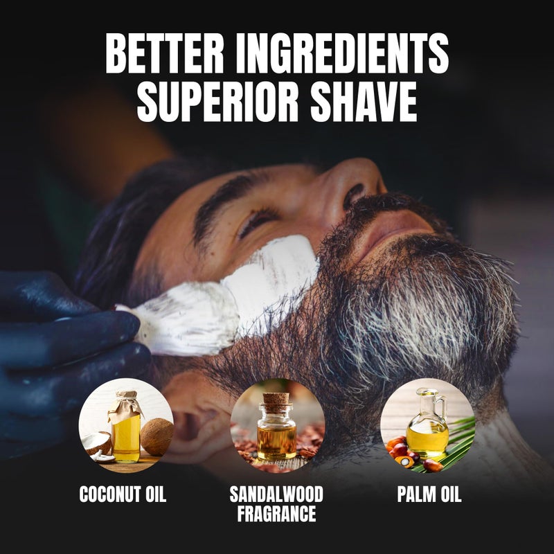 Gentleman Jon Sandalwood Shaving Soap for Men - Creates the Perfect Lather - Ideal for Smooth Shaves - Moisturizes & Protects - Elevate Your Grooming with this Classic Shave Essential - 1 pc (2.25 oz) - Image 5