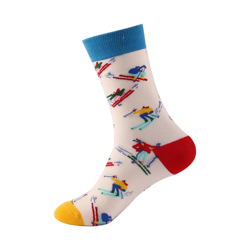 Unisex Novelty Crew Socks, Comfortable Breathable Soft Socks For Workout, Casual Walking, Running, Sports, Women Men's Socks & Hosiery - Image 4