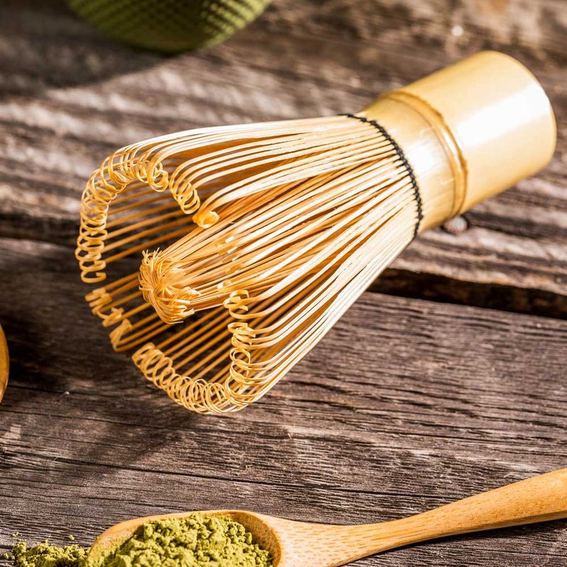 Restaurantware-Dojo 2.3 Inch x 4.1 Inch Matcha Whisk, 1 Durable Matcha Brush - For Traditional Tea Ceremonies, Heat-Resistant, Natural Bamboo Matcha Stirrer, Sustainable - Image 3
