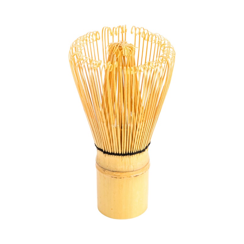 Restaurantware-Dojo 2.3 Inch x 4.1 Inch Matcha Whisk, 1 Durable Matcha Brush - For Traditional Tea Ceremonies, Heat-Resistant, Natural Bamboo Matcha Stirrer, Sustainable - Image 1