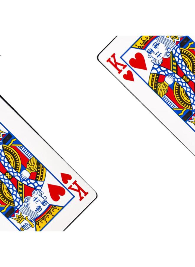 THREEA San A Guandan Special Playing Cards, Thick And Durable, Blue Core, Anti-Peeping, Durable Playing Cards, 8521 Red Style, 10 Decks - Image 3