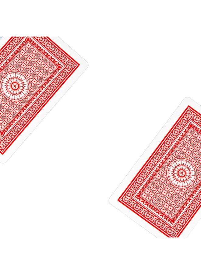 THREEA San A Guandan Special Playing Cards, Thick And Durable, Blue Core, Anti-Peeping, Durable Playing Cards, 8521 Red Style, 10 Decks - Image 2