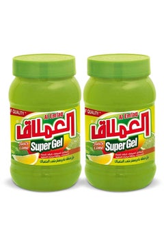 العملاق منظف ​​متعدد الأغراض سوبر جل - عصير الليمون 2x1 كجم 