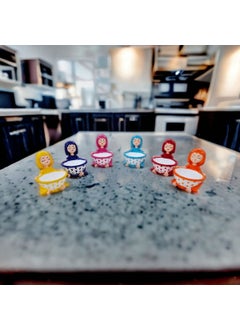 Taşdevri Life Tasdevri Life Turkish Delight Girl Sitting Coffee Side Presentation Turkish Delight Sugar Bowl 6 Pieces  - Image 1