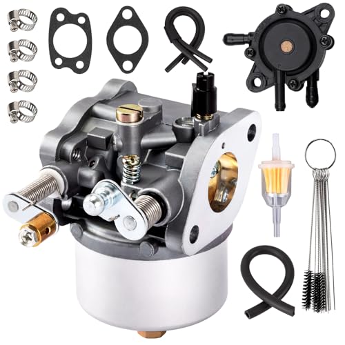 YDO Carburetor for EZGO 295cc Robin Engine Golf Cart Gas Club Car 4Cycle Engine 1991UP TXT Medalist Marathon Freedom ST with Fuel Pump Carb Replace OEM 72558G01 72558G05 72840G02 26645G01 26645G03 - Image 1