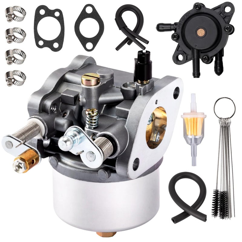 YDO Carburetor for EZGO 295cc Robin Engine Golf Cart Gas Club Car 4Cycle Engine 1991UP TXT Medalist Marathon Freedom ST with Fuel Pump Carb Replace OEM 72558G01 72558G05 72840G02 26645G01 26645G03 - Image 2