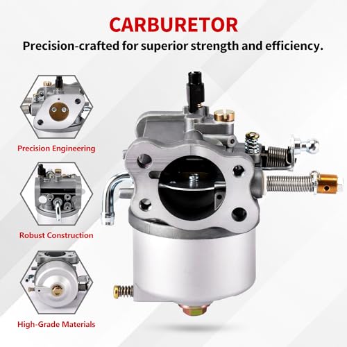 YDO Carburetor for EZGO 295cc Robin Engine Golf Cart Gas Club Car 4Cycle Engine 1991UP TXT Medalist Marathon Freedom ST with Fuel Pump Carb Replace OEM 72558G01 72558G05 72840G02 26645G01 26645G03 - Image 3