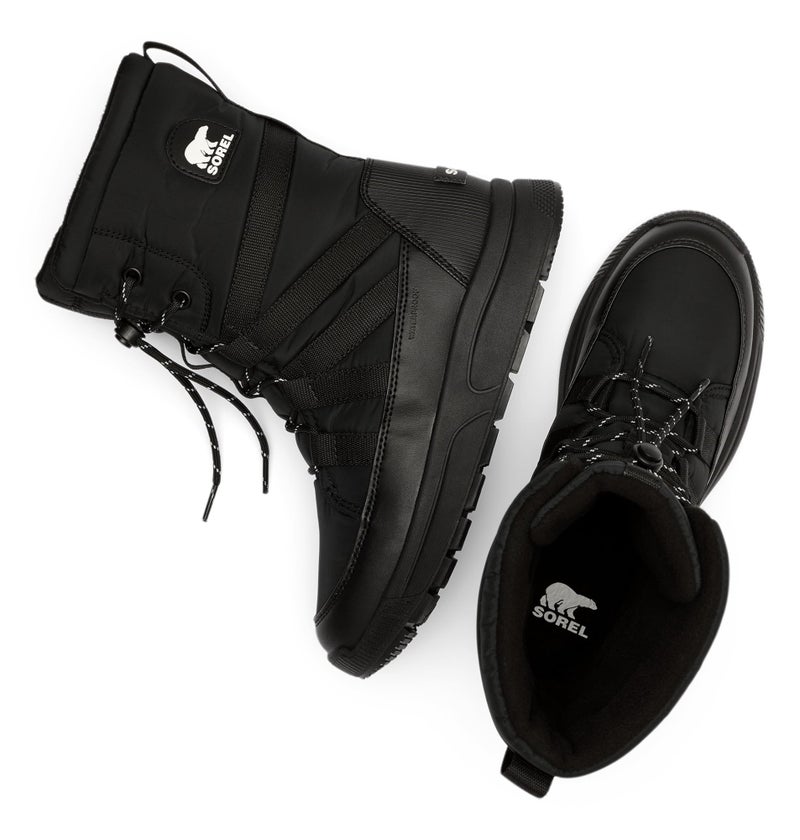 Sorel Women's Whitney III Tall Waterproof Winter Boot, Black/Black, 7.5 - Image 5