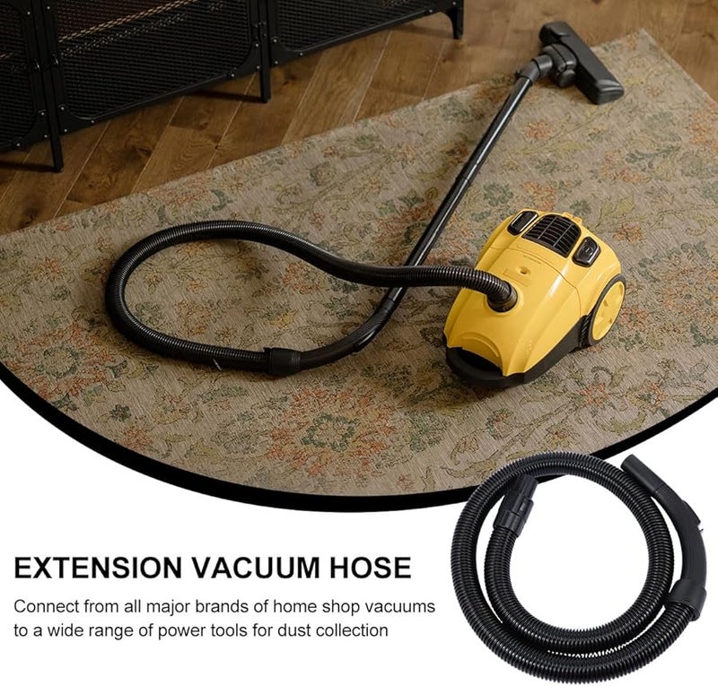 مجموعة خرطوم مكنسة كهربائية مرنة بطول 5 أقدام متوافقة مع أدوات كهربائية متعددة لجمع الغبار - Image 3