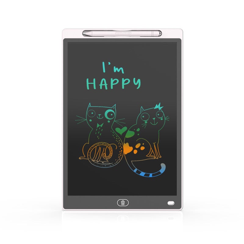 13 بوصة LCD كتابة اللوح لوحة الرسم - أسود، شاشة ملونة - Image 1