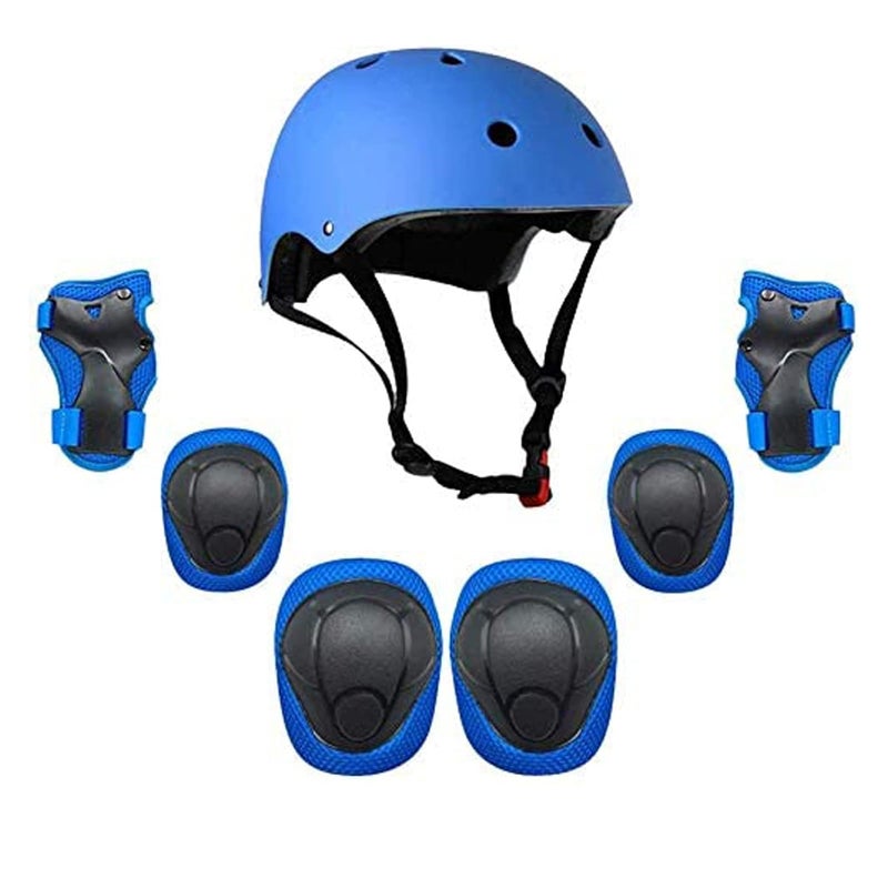 Toddler Bike Helmet & Pads – All-in-One Multi-Sport Safety Gear for Boys & Girls 4-11 – Adjustable Helmet with Elbow Knee Wrist Protection – Ideal for Riding, Cycling & Roller Sports  - Image 2