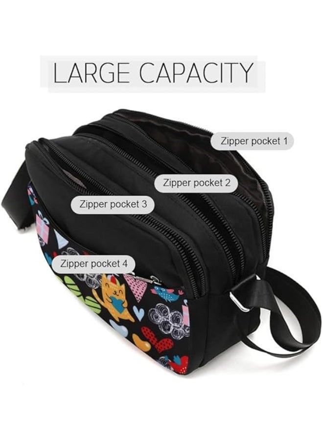 Gocokia Women's Crossbody Bag Multifunction Phone Bag Lightweight Handbags Casual Single Shoulder Bag - Image 2